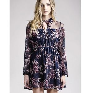 Moon River velvet dress